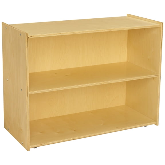Childcraft ABC Furnishings 2-Shelf Deep Shelf Storage Units, 36 x 16 x 27-3/8 Inches