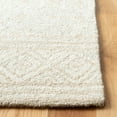 thumbnail image 3 of SAFAVIEH Micro-Loop Conchur Geometric Runner Rug, Ivory/Light Green, 2'3" x 8', 3 of 7