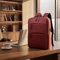 thumbnail image 6 of Men Business Laptop Backpack Travel Work Bag Multi Compartment External Charging Port Water Resistant Daily Commute Computer Bag, 6 of 6