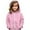 1-Pink484, variant on Byoo Smile Letter Print Hoodie for Toddler Girls Long Sleeve Kangaroo Pocket Zip Up Hooded Jacket Comfort Sweatshirt for Kids