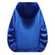 thumbnail image 4 of Men's Autumn Winter Casual Color Plus Size Hoodie Zipper Outdoor Sport Coat 3XL, 4 of 5
