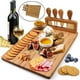 thumbnail image 5 of Tablero De Queso De Madera Con Conjunto De Cuchillos De Acero Inoxidable Para Familia De Mujeres BLESIY Tabla de quesos, 5 of 8