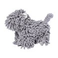 thumbnail image 1 of Naiovety Toalla de mano suave para perros de chenilla, adorable forma de animal, tecnología de secado rápido para la eficiencia del cuidado de Toallas y Paños gris, 1 of 6