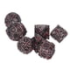 thumbnail image 4 of Dados poliédricos,Juego de dados de metal Sangre Manchas de sangre Juego de dados Manchas de sangre Dados de metal Diseño aerodinámico, 4 of 12