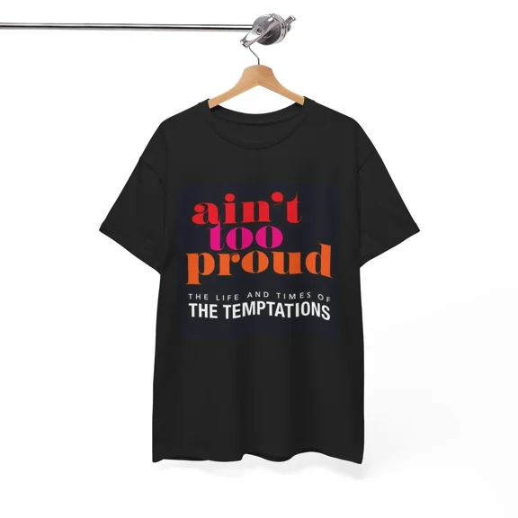 The Temptations Tshirt Aint To Proud Vintage Concert Graphic Unisex Heavy Cotton | eBay