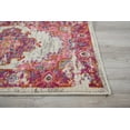 thumbnail image 2 of Nourison Passion Persian Ivory/Fuchsia 1'10" x 2'10" Area Rug, (2x2), 2 of 9