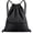 Black, variant on Drawstring Backpack Bag, Waterproof Draw String Back Sack with Zip Pocket, Gym Drawstring Bags Swim Bag for Men Women