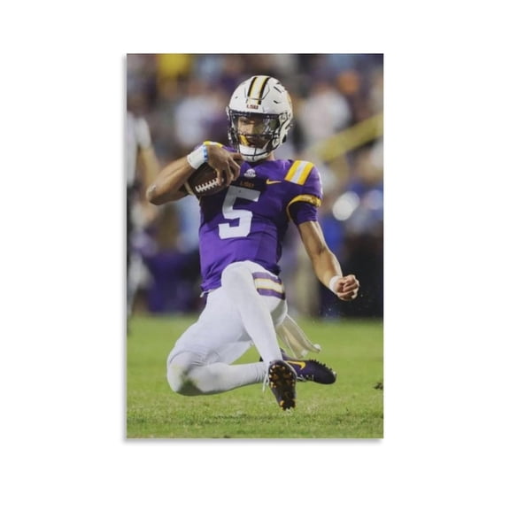 Jayden Daniels Canvas Poster Canvas Wall Art Poster Decorative Bedroom Modern Home Print Picture Artworks Posters 24x36inch(60x90cm)