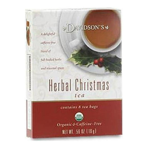 Davidson Organic Tea 885 Herbal Christmas Tea Tea- Box of 8