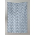 thumbnail image 3 of S4Sassy Gray Geometric & Grandiflora Roses Floral House Decor Wall Hanging Kids RoomÂ&nbsp;TapestryÂ&nbsp;Wall Art-58 x 80 Inches, 3 of 5