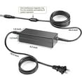 thumbnail image 3 of Kircuit 12V 4-Pin AC/DC Adapter Compatible with Samsung SDE-3000N SDE-3001N SDE-3002P SDE-3003N SDE-3004N SDE-400x SDE-500x SDE-4003N SDE-4005N SDE-5003N SDS-V4041N SDS-V3040N SDH-P5080N SDH-V5100N, 3 of 5