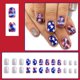 thumbnail image 2 of Xihbxyly Juego de Uñas Cortas, Elegante Diseño de Lunares Rojos, Material Acrílico de Calidad, Fácil Aplicación con Pegamento de Gelatina, Perfecto para Fiestas, Bodas y Citas, para Amantes Del Arte, 2 of 7