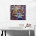 thumbnail image 2 of ARTCANVAS The Street Enters the House 1911 Canvas Art Print by Umberto Boccioni - Size: 18" x 18" (0.75" Deep), 2 of 9