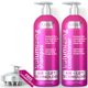 thumbnail image 1 of Set de champú y acondicionador voluminizador para cabello fino | Hidratante Nutritivo Aumenta el Volumen, la Textura y el Brillo | Ideal para cabello adelgazado y flácido | 10.14 onzas líquidas (par d, 1 of 5