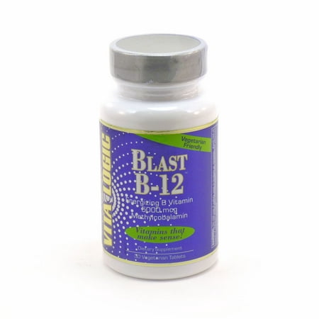 Explosion B-12 5000 mcg de vitamine B par VitaLogic - 30 comprimés