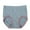 Blue, variant on Kmdttou Seamless Underwear for Women Sexy Lace High Cut Panties Comfort Bikini Panty Stretch Underpants Breathable Ladies Briefs (Available in Plus Size) Blue-M