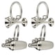 thumbnail image 1 of IFANLANDOR 4Ud Llavero Para Llaves Con De Estilo Coctelera En Metal Plateado, 1 of 8