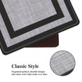 thumbnail image 3 of Alfombrilla de cocina Mattitude, acolchada, antifatiga, 2 unidades, color negro, 3 of 7