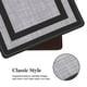 thumbnail image 3 of Alfombrilla de cocina Mattitude, acolchada, antifatiga, 2 unidades, color negro, 3 of 7