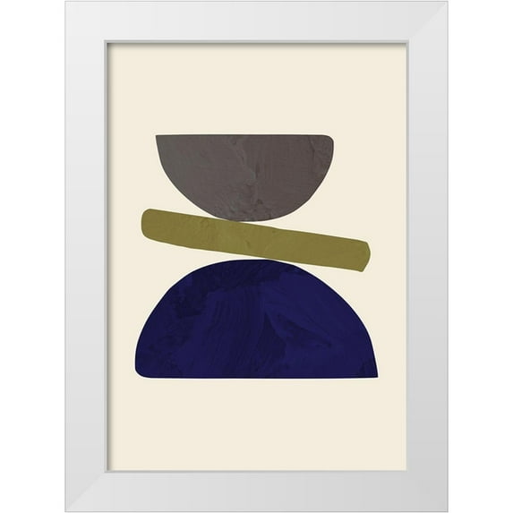 Uppsala Studio 18x24 White Modern Wood Framed Museum Art Print Titled - Collage 05