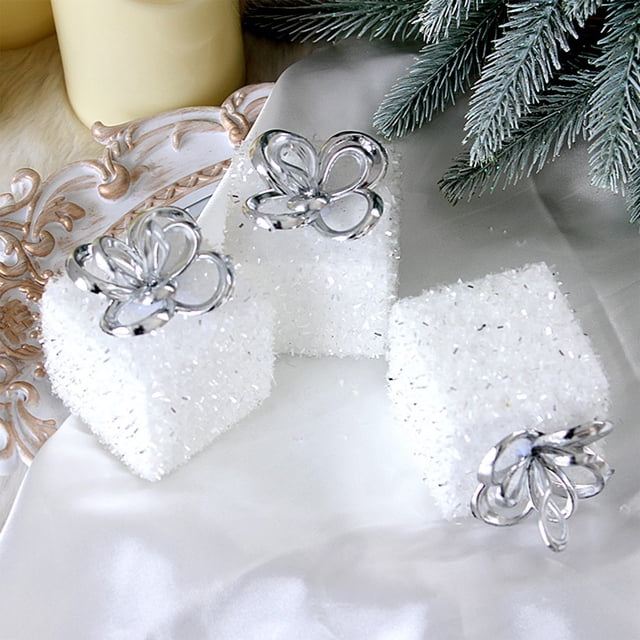 Adornos navideños, regalos navideños, paquete de tres bolas navideñas de espuma, juego de bolas navideñas de espuma, adornos para árbol de Navidad con cordón, bola colgante de espuma