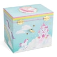 thumbnail image 4 of JewelKeeper Unicorn and Rainbow Musical Jewelry Box with 2 Pullout Drawers, The Unicorn Tune, 4 of 7