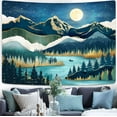 thumbnail image 2 of Gojian Yellow Sun and Moon Tapestry Vintage Indie Boho Tapestry Wall Hanging with Sunflowers Butterfly Moth Constellation Aesthetic Wall Tapestries for Bedroom Dorm Living Room, 2 of 5