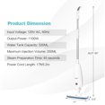 Costway 1100 W Electric Mop Floor tile Steam Cleaner w/ Water Tank For