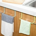 thumbnail image 3 of Zhaomeidaxi Over Door Tea Towel Holder Rack Rail Cupboard Plastic Hanger Bar Hook Kitchen, 3 of 7