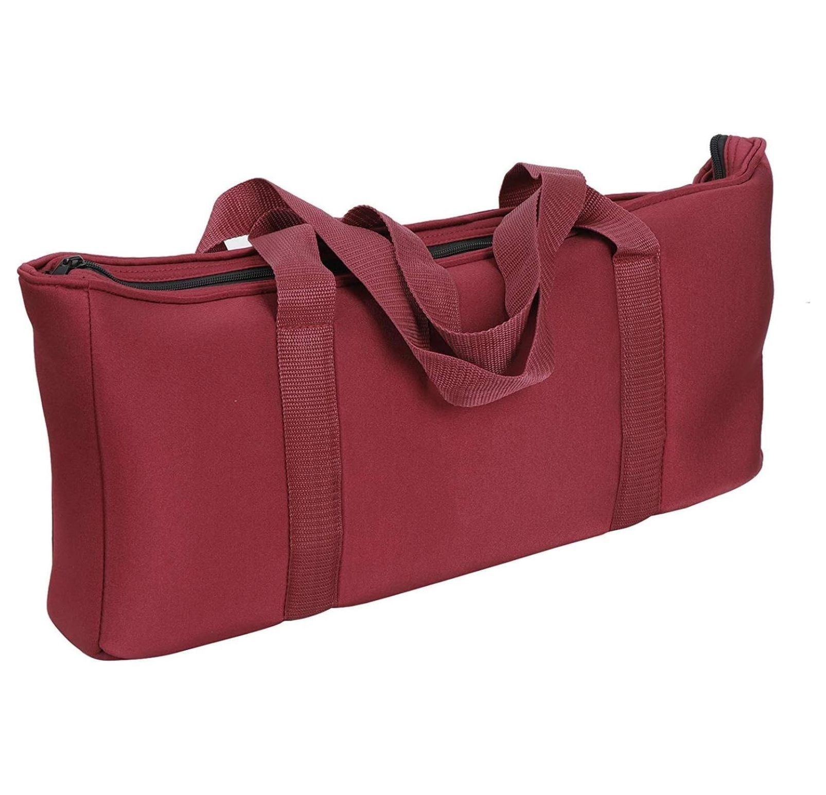 Complete American Mahjong Set, All-in-One Rack Pushers and Soft Bag, 166 Tiles, Red