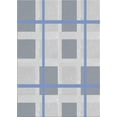 thumbnail image 1 of Ahgly Company Machine Washable Indoor Rectangle Transitional Platinum Gray Area Rugs, 4' x 6', 1 of 7