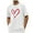 White, variant on hotojiny Men Valentine's Day Shirt Lightweight Crew Neck Fashion T-Shirts Heart Graphic Short Sleeve Tee Summer Tops