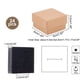 thumbnail image 2 of Caja para anillos, caja de regalo para joyas, joyero cuadrado de cartón, caja de embalaje con pendientes pequeños de espuma, día de San Valentín, boda, cumpleaños, negocios navideños, 2 of 7