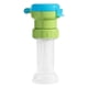 thumbnail image 2 of Botella de agua con tapa de paja antiderrames para niños y niñas, a prueba de fugas, bonita para bebidas de jugo Verde Azul, 2 of 9