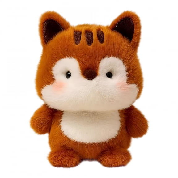 CYFW Stuffed Animals Squirrel Toy Hand Sized Cute Soft Faux Rabbit Plush Doll Small Plushies Toys Gifts for Boys and Girls