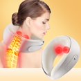 thumbnail image 1 of Pompotops New Model U-shaped Cervical For Home Use Neck Care Vehicle-mounted Portable Intelligent Shoulder and Cervical Massage Pillow,Clearance Deals, 1 of 9
