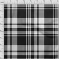 thumbnail image 4 of oneOone Georgette Viscose Black Fabric Tartan Diy Clothing Quilting Fabric Print Fabric By Yard 42 Inch Wide, 4 of 4