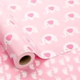 thumbnail image 1 of Rollo de papel de regalo para baby shower rosa MAYPLUSS, 5 m x 50 cm, 1 of 7
