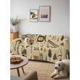 thumbnail image 6 of Cartoon Tractor Couch Cover for 2 Cushion Sofa, Cute Digger Shovel Truck Car Khaki Washable Loveseat Sofa Covers Slipcover for Sectional Sofas L-Shaped, Couch Throw Cover 71"x118", 6 of 9