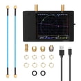 thumbnail image 1 of 3G Vector Network Analyzer SAA-2 NanoVNA V2 Antena Analizador de onda corta HF VHF UHF con CACAGOO Analizador de redes vectoriales, 1 of 7