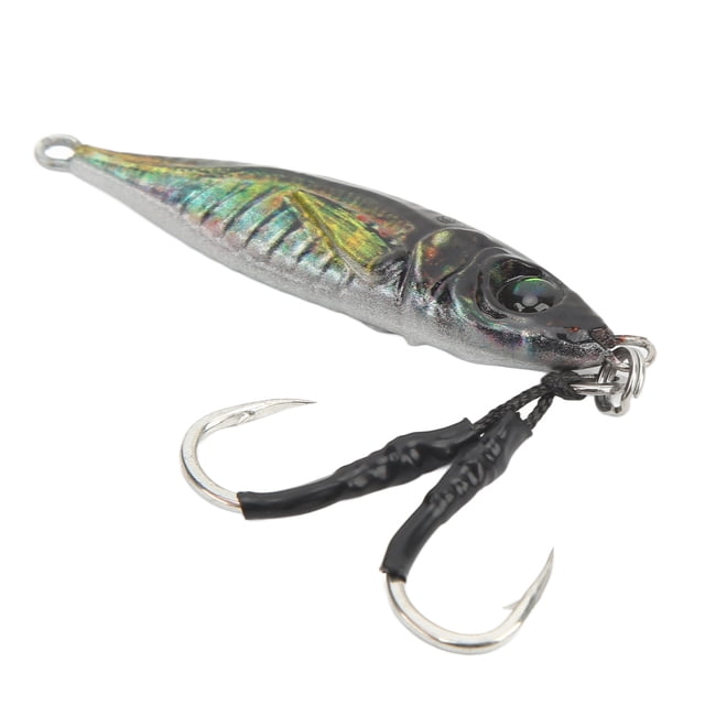 Aparejos de pesca NikouMX señuelo anzuelo de cebo 3D metal