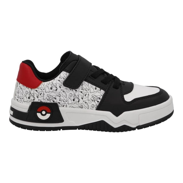 Tenis Niño Pokemon Licencia Casual Urbano Comodo negro 21