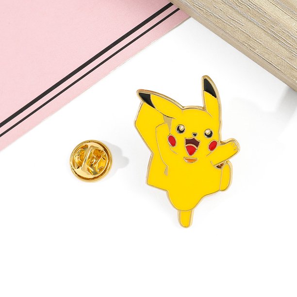 Pokemon Jenny Turtle Pokémon Fat Ding Broche Metal Insignia Bolsa Accesorios De Ropa