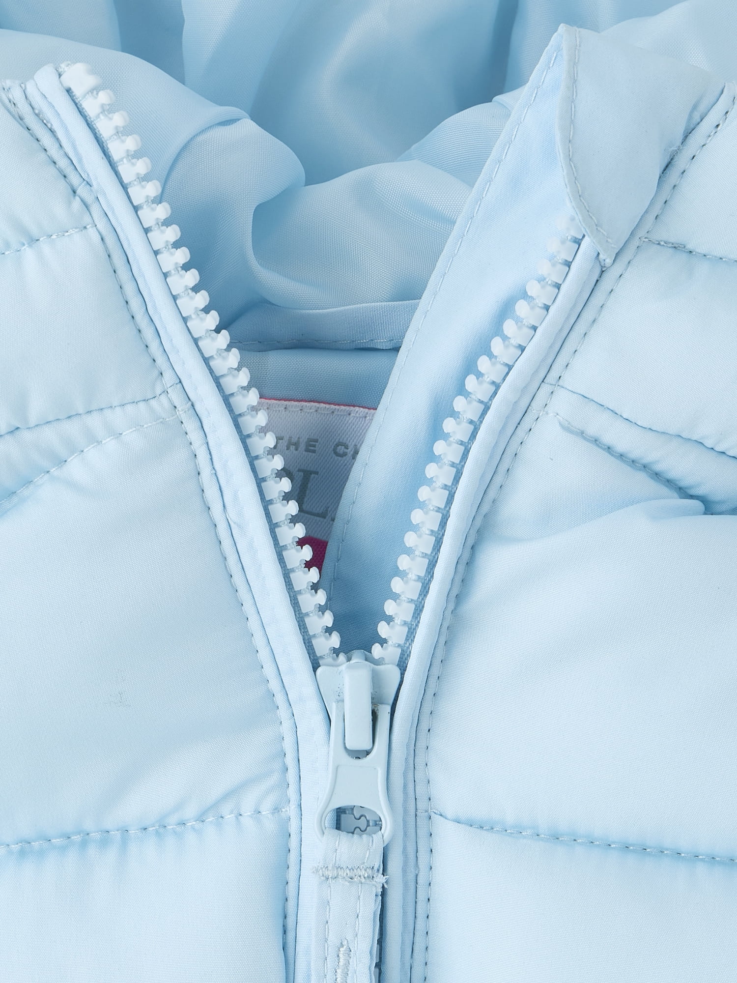 The Children's Place Toddler Girls Long Sleeve Hooded Puffer Jacket, Sizes 12M-5T