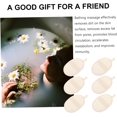 6pcs Loofah Body Wash Bathtub Scrubber Face Sponge Compressed Sponges