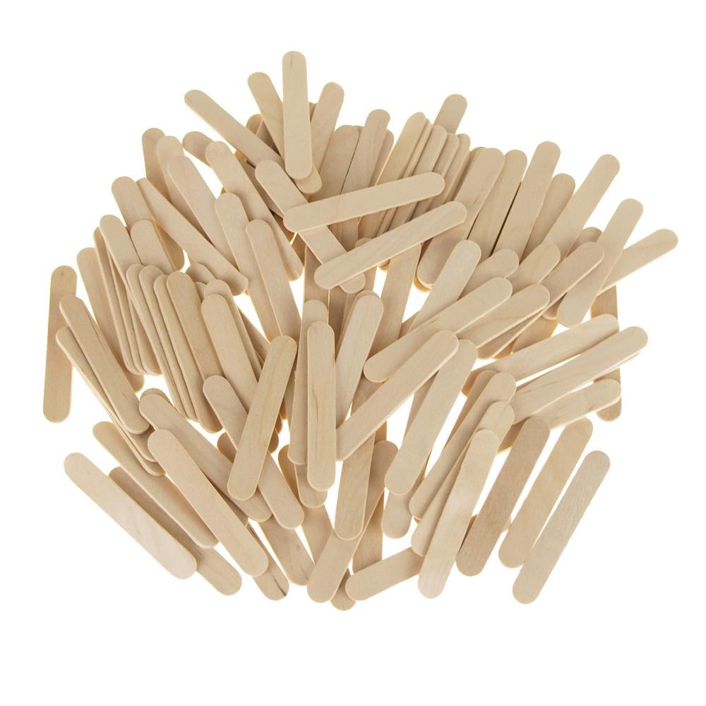 Wooden Craft Popsicle Sticks, Natural, 21/2Inch, 120Piece Walmart