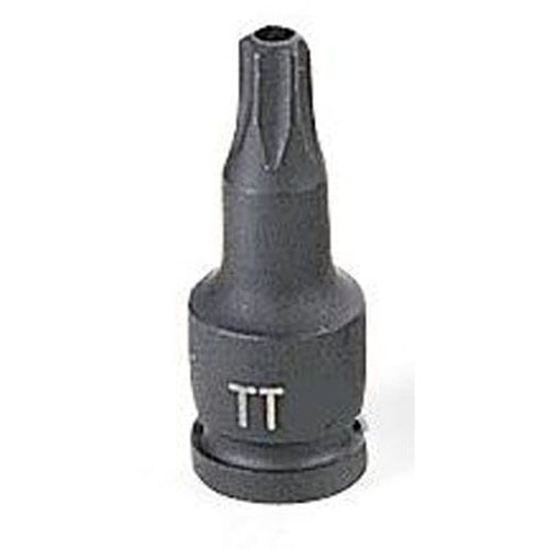 Grey Pneumatic 920TT 1/4" Dr. x TT20 Tamper Proof Star Driver Socket