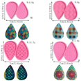 thumbnail image 3 of Handmade Earrings Epoxy Resin Mold Eardrop Danglers Silicone Mould DIY Crafts, 3 of 5