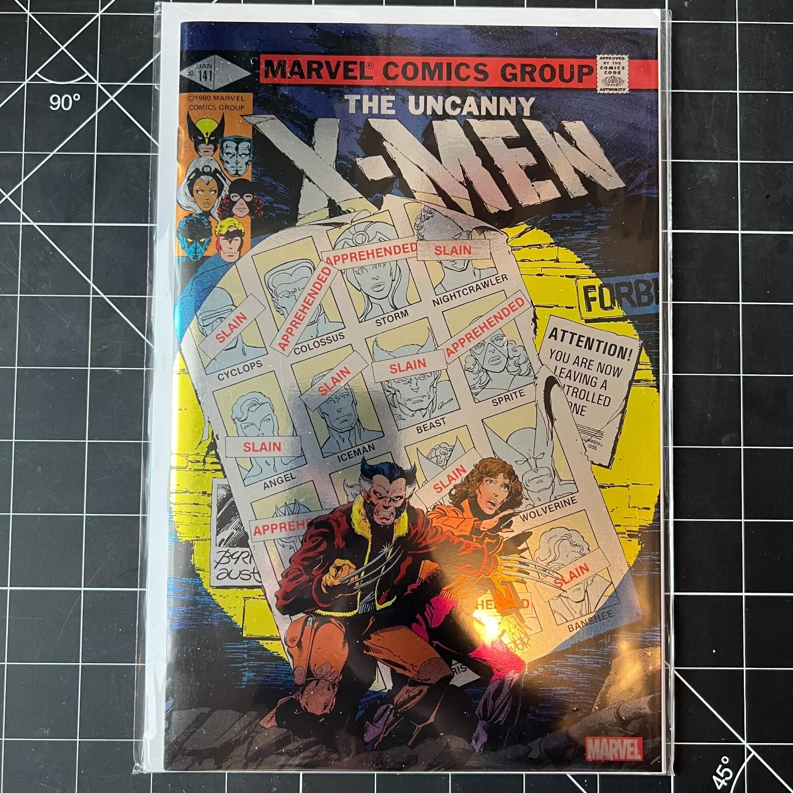 Uncanny X-MEN #141 Facsimile Reprint Foil 1st Days of Future Past NM