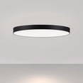 thumbnail image 1 of Meomi Lighting Integrated LED Flush Mount – ETL Listed Modern Black Ceiling Light with Metal & Acrylic Diffuser (15 Inches (20W)), 1 of 3